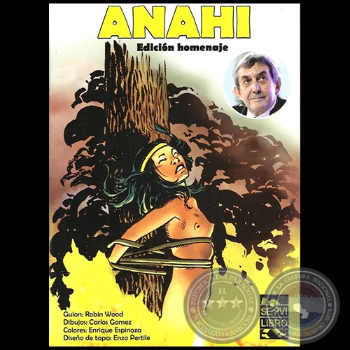 ANAHI - Edición Homenaje - Diseño de tapa: ENZO PERTILE - Año 2018